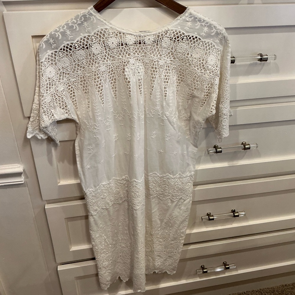 Ulla Johnson White Lace 100% cotton dress - Picture 8 of 9